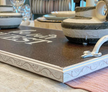 Handmade "Be Our Guest" Tone Tone Tray / Wall Decor