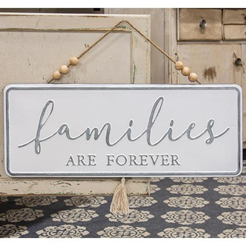 Families are Forever Metal Wall Decor