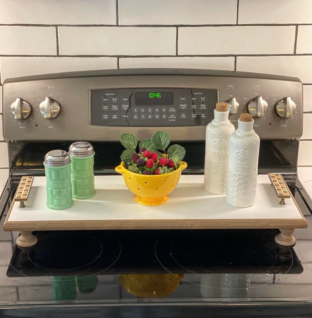 Handmade Two-Tone Board Riser / Tray