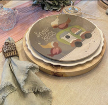 Snow Birds Decorative Dinner Plates, Set of 6