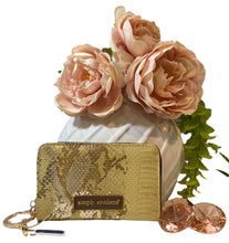 Simply Southern Vegan Leather Snakeskin Keychain Wallet