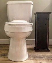 Handmade Rustic Spare Toilet Paper Holder