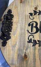 HUGE Handmade Round "Blessed" Tray