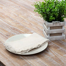 Oatmeal Fringe Napkins, Set of 6