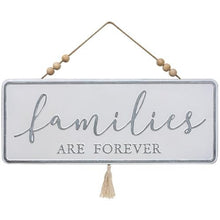 Families are Forever Metal Wall Decor