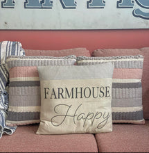 Textured Blush and Gray Tone Striped Pillows, Set of 2