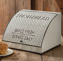 LARGE Vintage Metal Fresh Bread Box