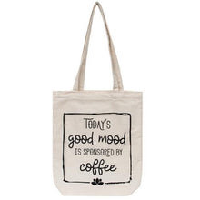 Today's Good Mood Canvas Tote Bag