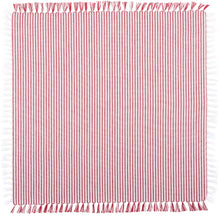 Ashton Red and White Ticking Stripe Napkins, Set of 6