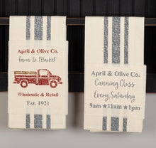 April & Olive Delivery Truck & Canning Class Tea Towels, Set of 2