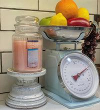 Vintage Inspired Ice Blue Kitchen Scale