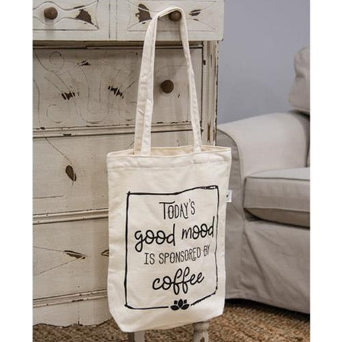 Today's Good Mood Canvas Tote Bag